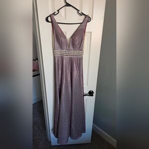 Cinderella Pink Glitter Dress